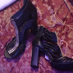 Charlotte Russe Black High Heel Shoes